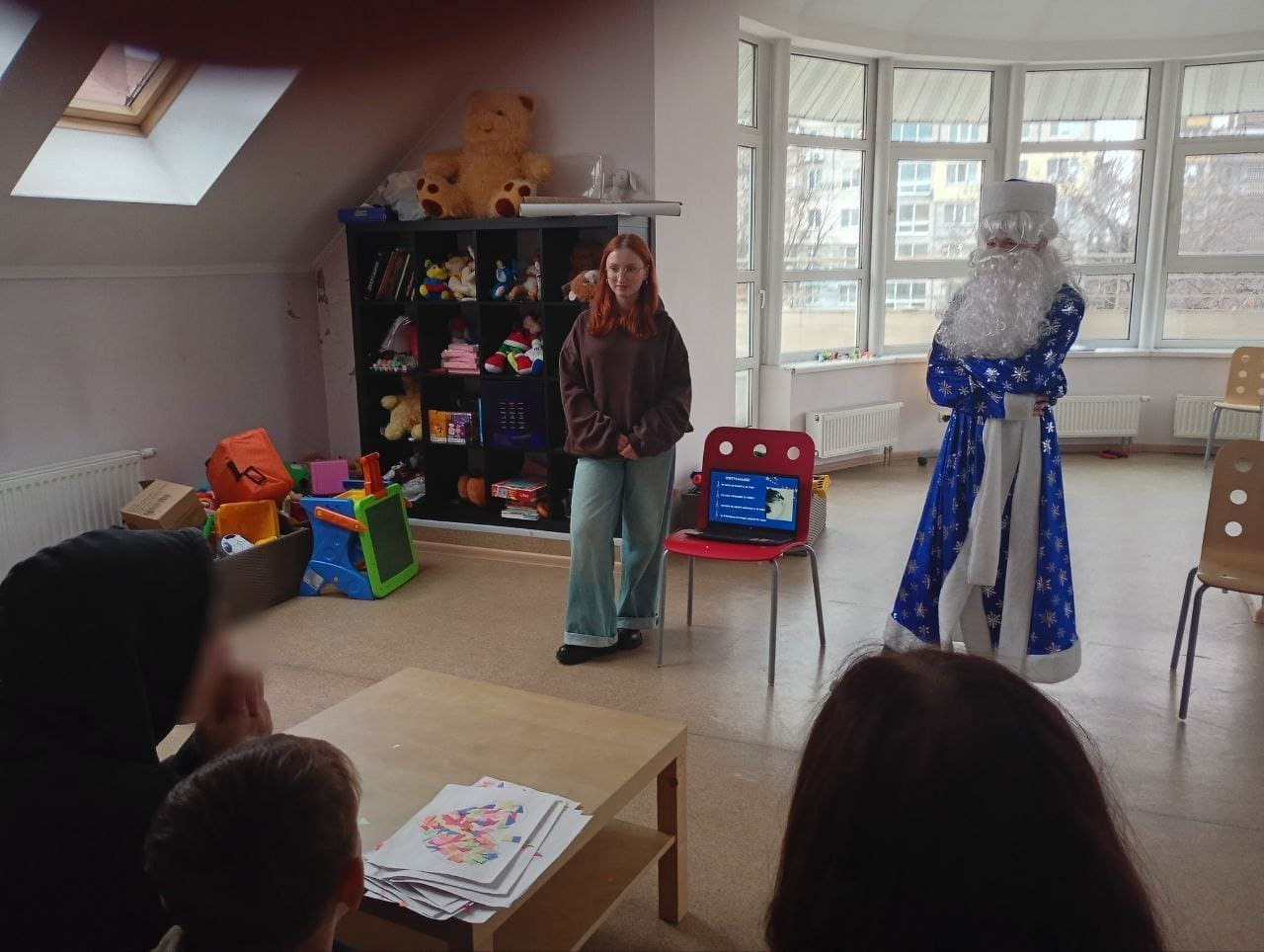 How we gave Ukrainian orphans a visit from Santa.