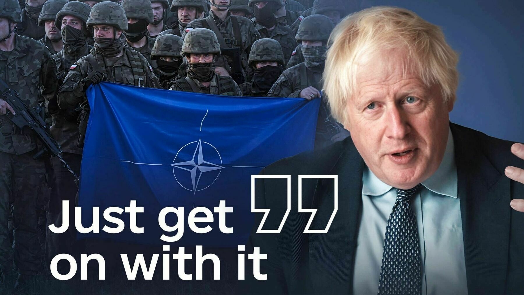 Exclusive: Boris Johnson calls for NATO troops in Ukraine