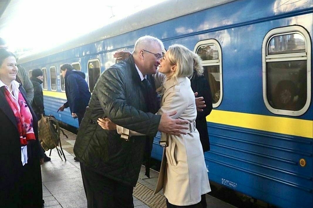 EU diplomacy chief arrives in Kyiv to discuss aid, Ukraine's energy sector