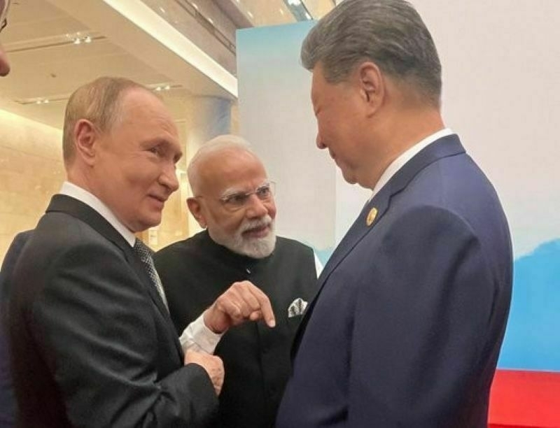 Putin meets Modi, Xi at China's SCO summit, again blames 'NATO expansion' for Russia-Ukraine war