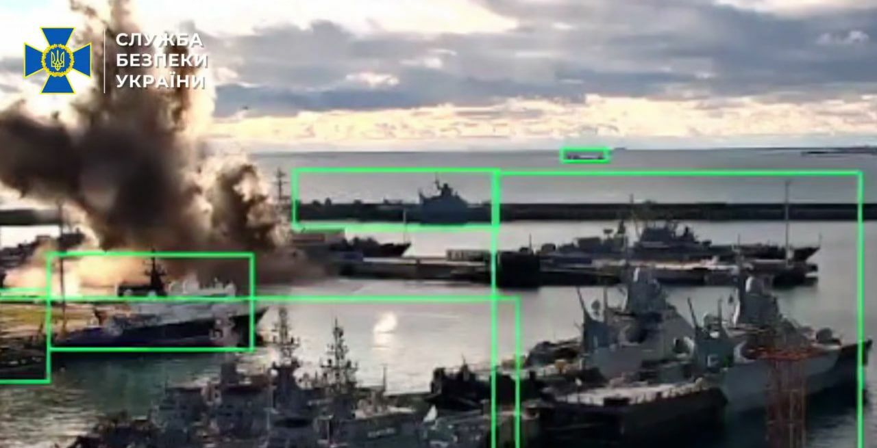 Ukraine claims first Sea Baby underwater-drone strike on Russian submarine