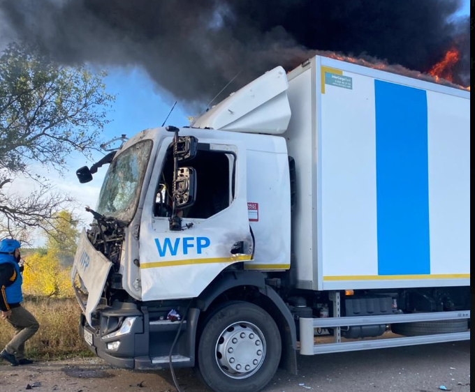 Ukraine urges UN to condemn Russian attack on UN aid convoy in Kherson Oblast