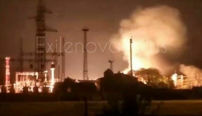 Fire erupts at electrical substation in Russia's Krasnodar Krai after reported drone attack