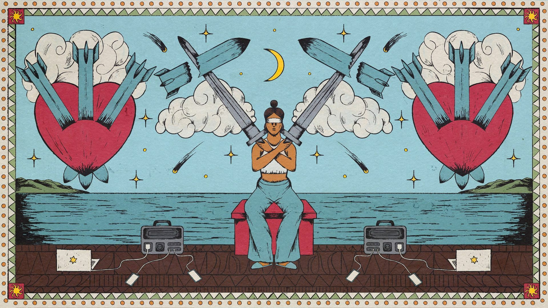 It’s all in the cards — Ukrainians consult tarot readers about wartime fears