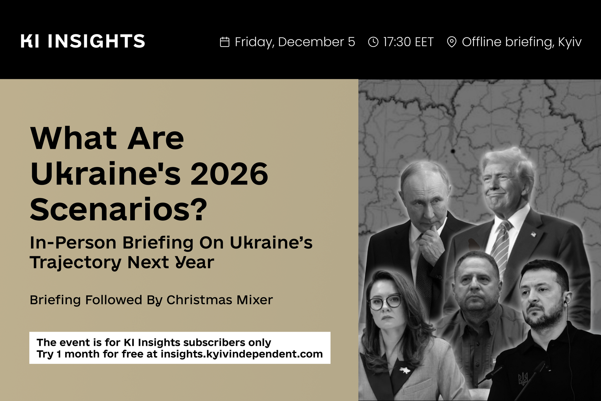 What Are Ukraine’s 2026 Scenarios? Exclusive briefing by KI Insights