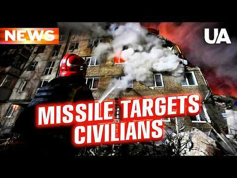 TRAGEDY IN KHARKIV – Russian missile STRIKES apartment building!