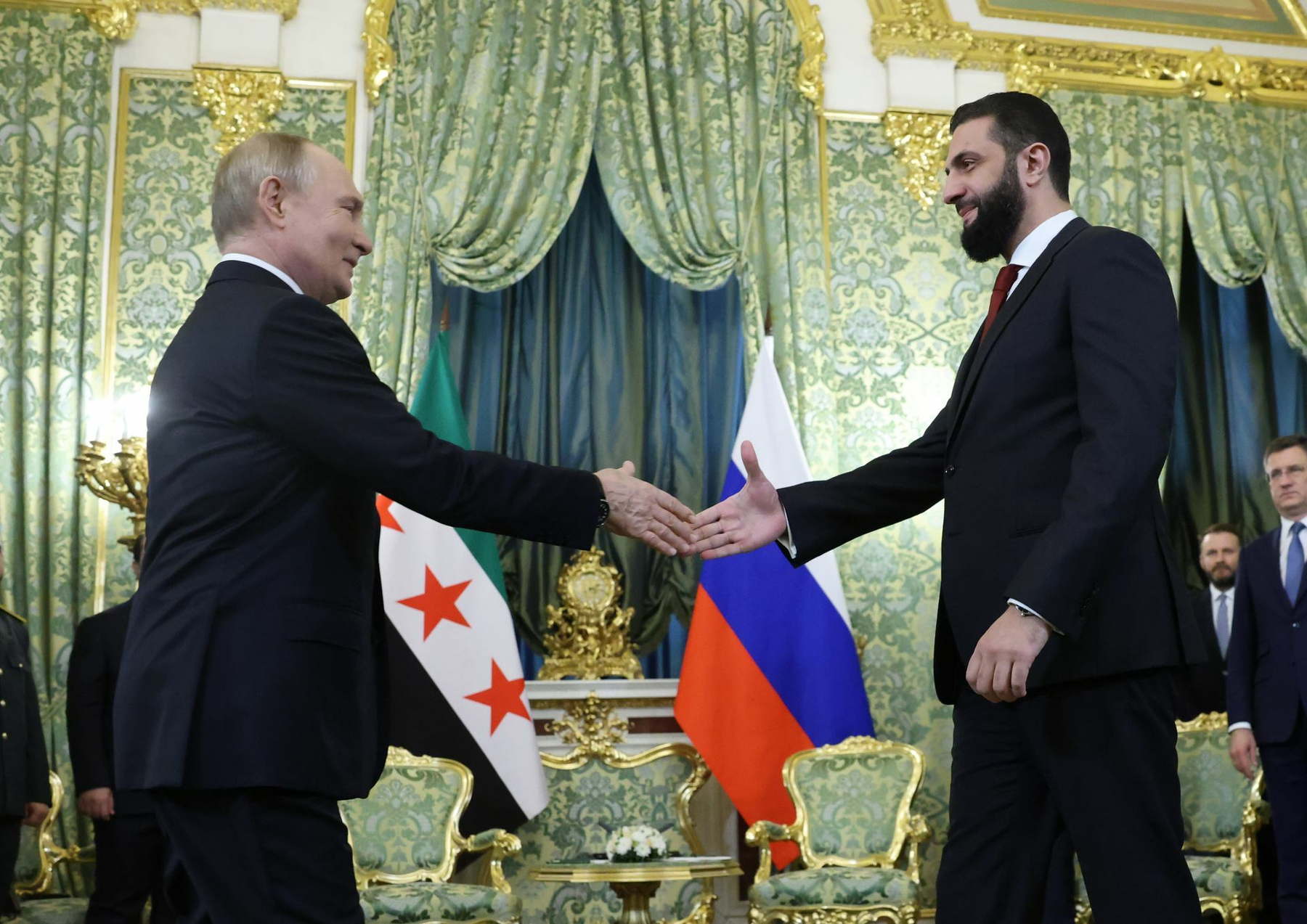 Syrian president arrives in Moscow for talks with Putin