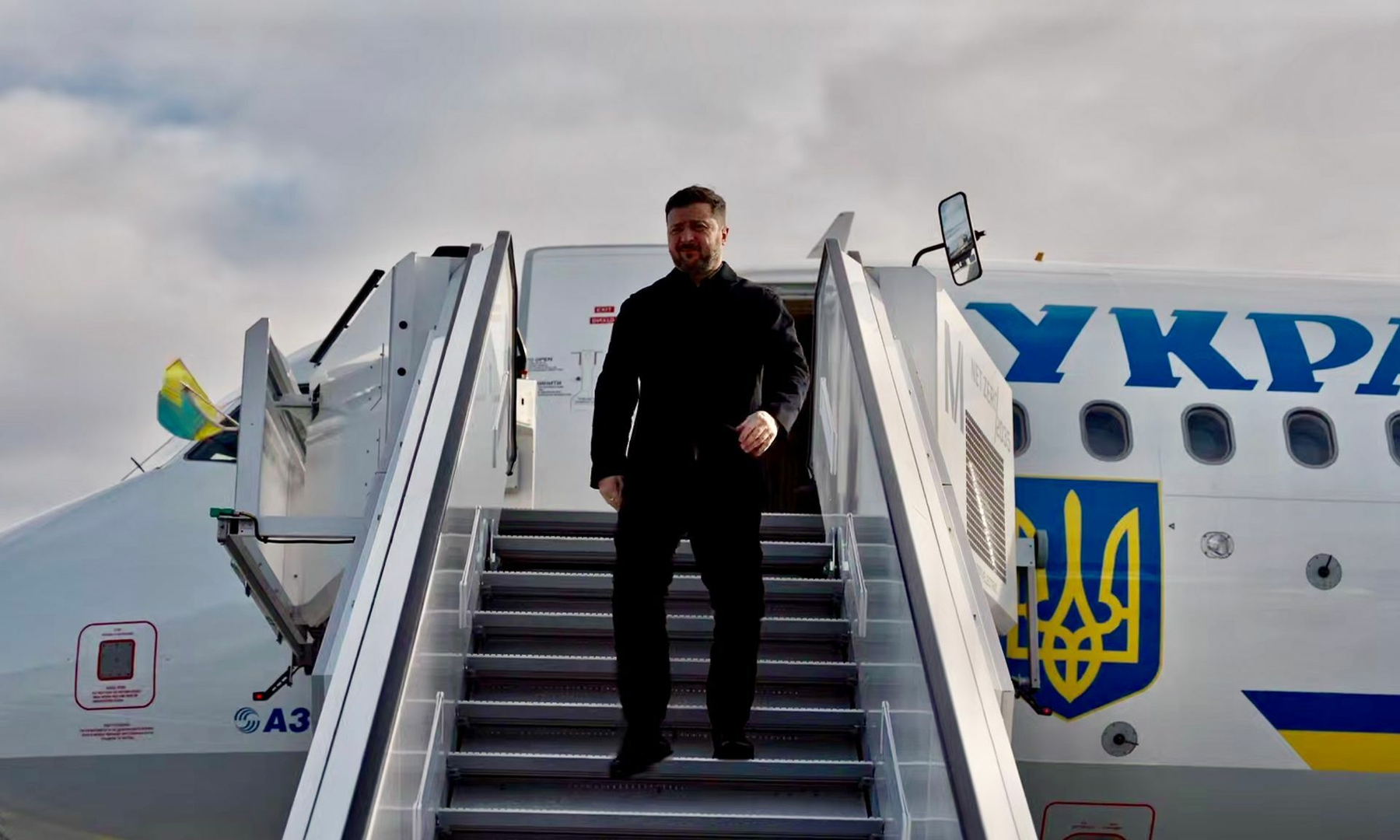 Zelensky arrives at Munich Security Conference for talks with European, US officials