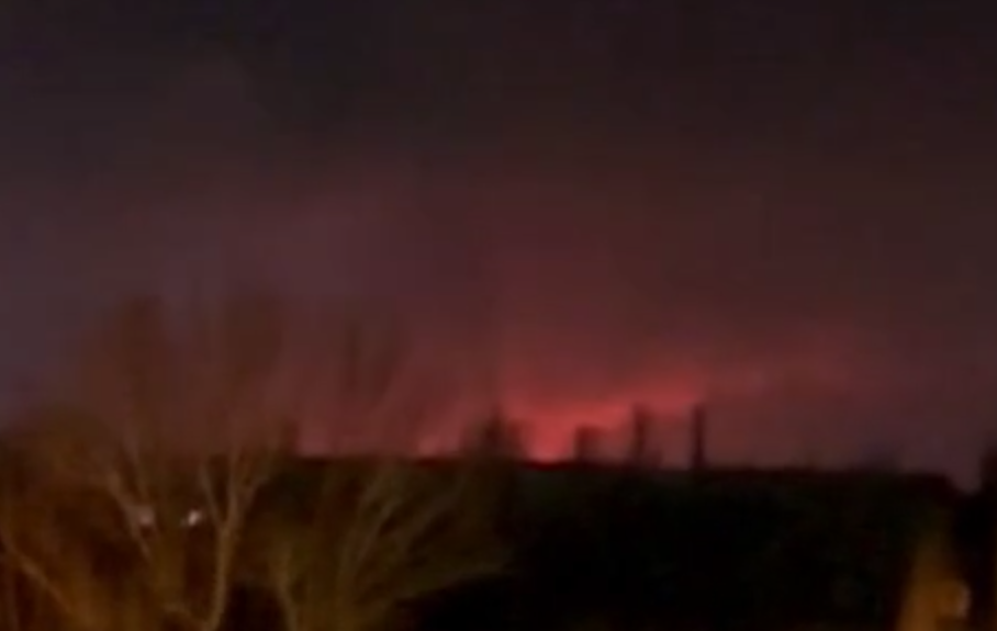 Ukraine reportedly strikes oil depot in Russian-occupied Luhansk