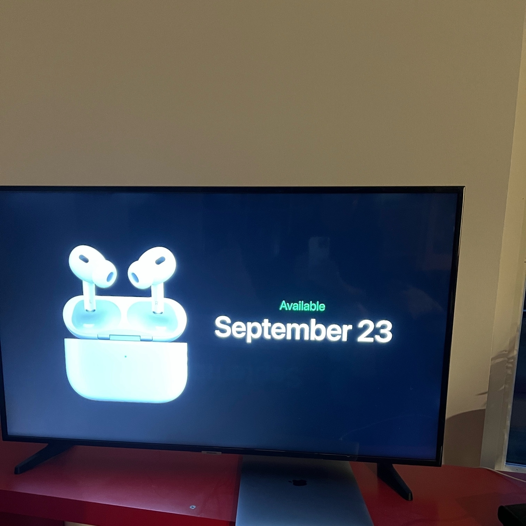 airpods pro and date September 23rd