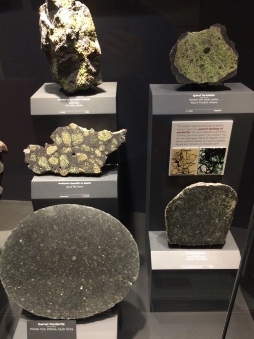 Ultramafic rocks at the Smithsonian