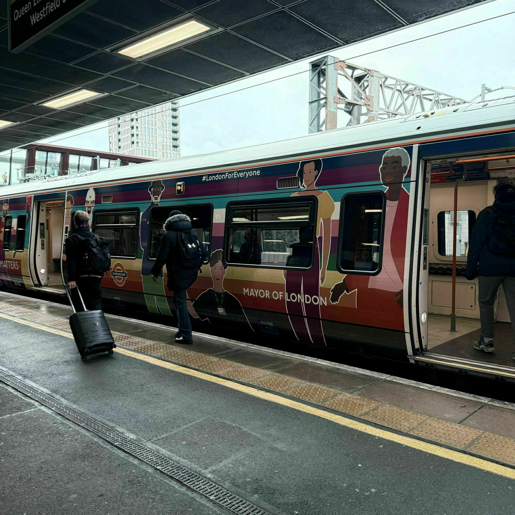 Boarding the Rainbow Train