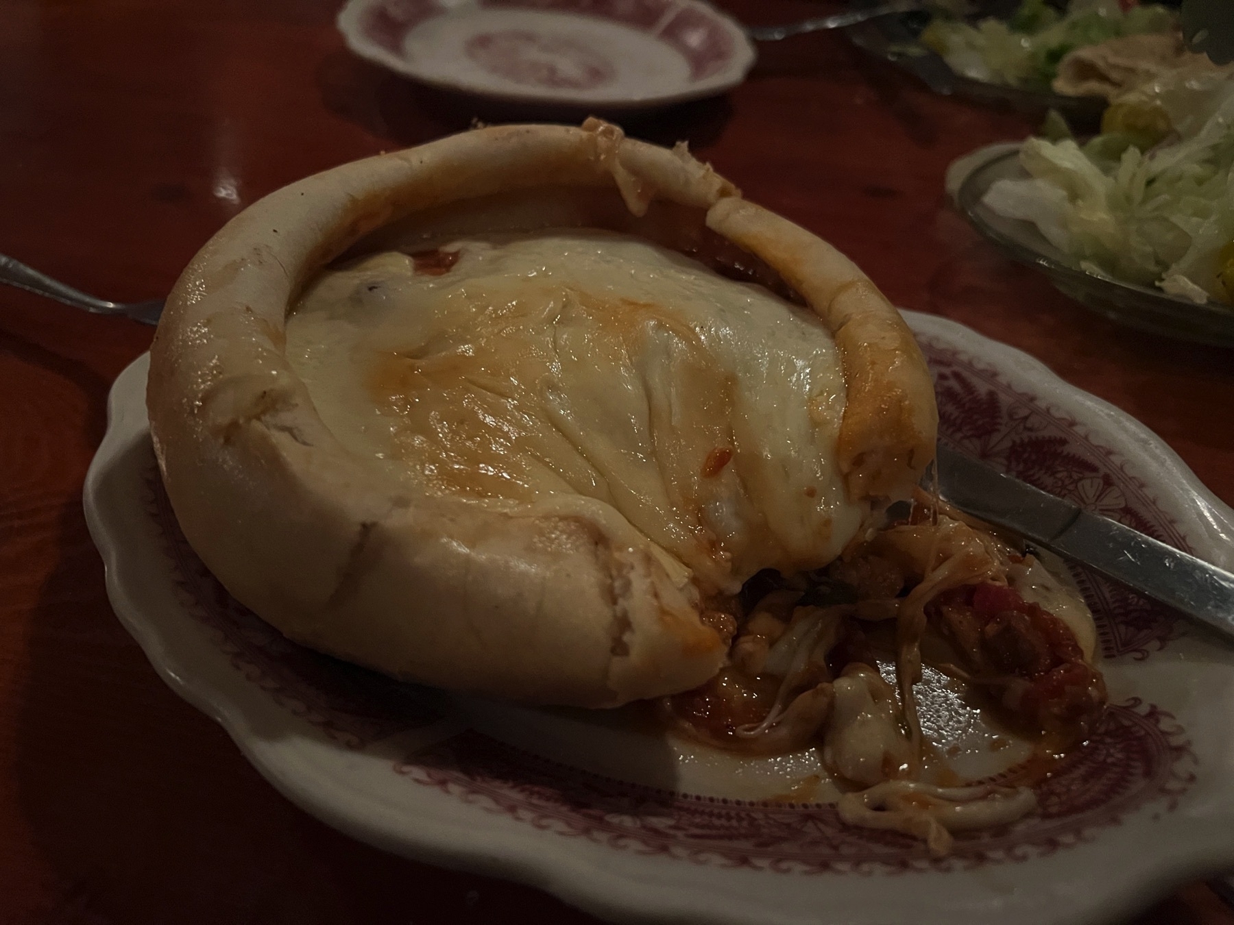 chicago pizza and oven grinder’s famous pizza pot pie