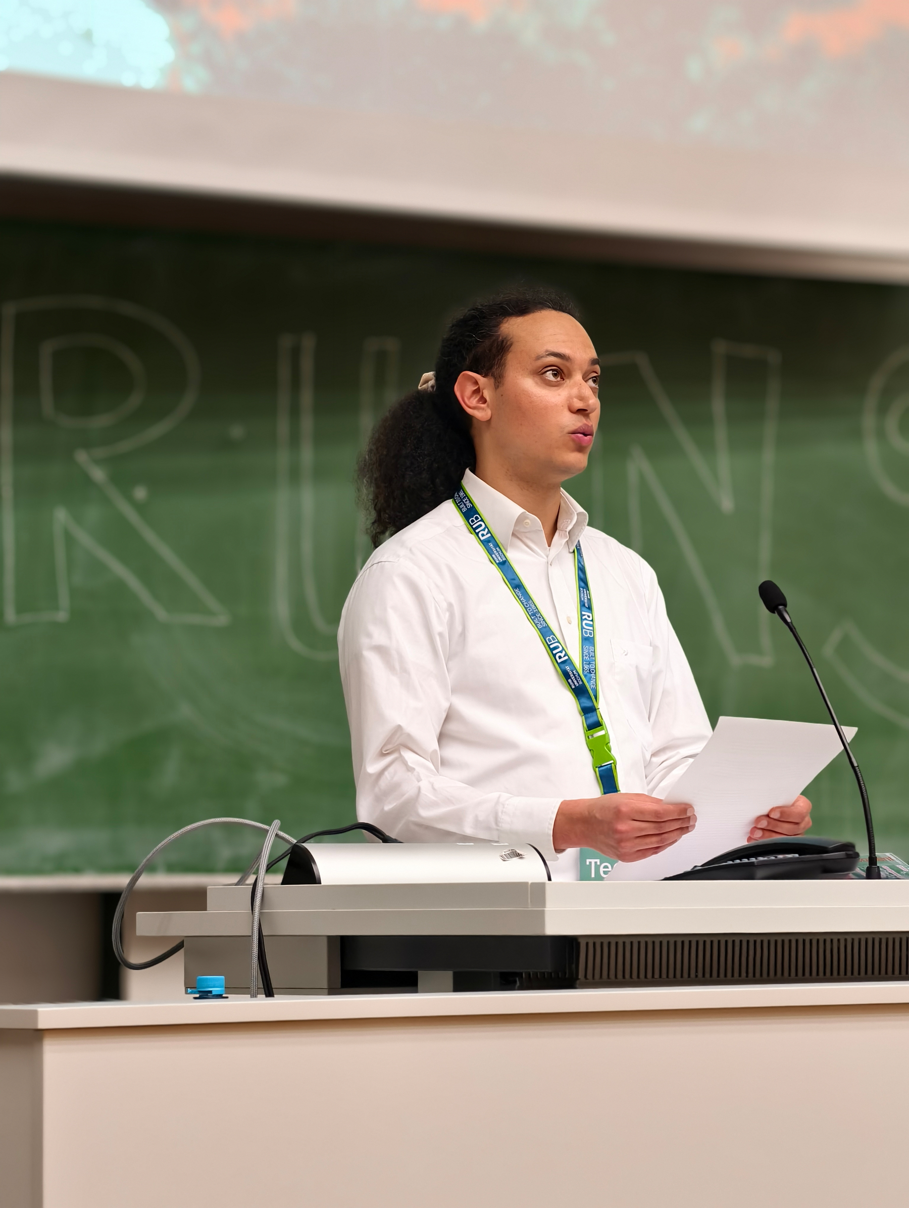 David, also part of the welcome adress