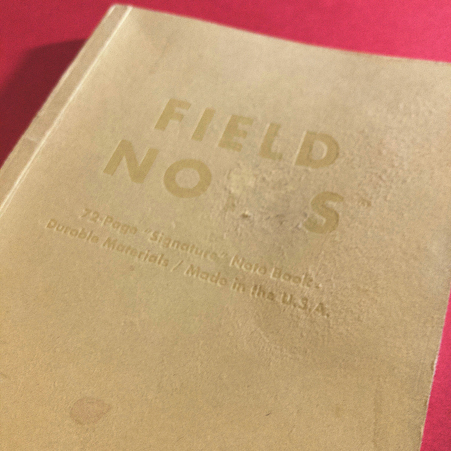Worn notebook