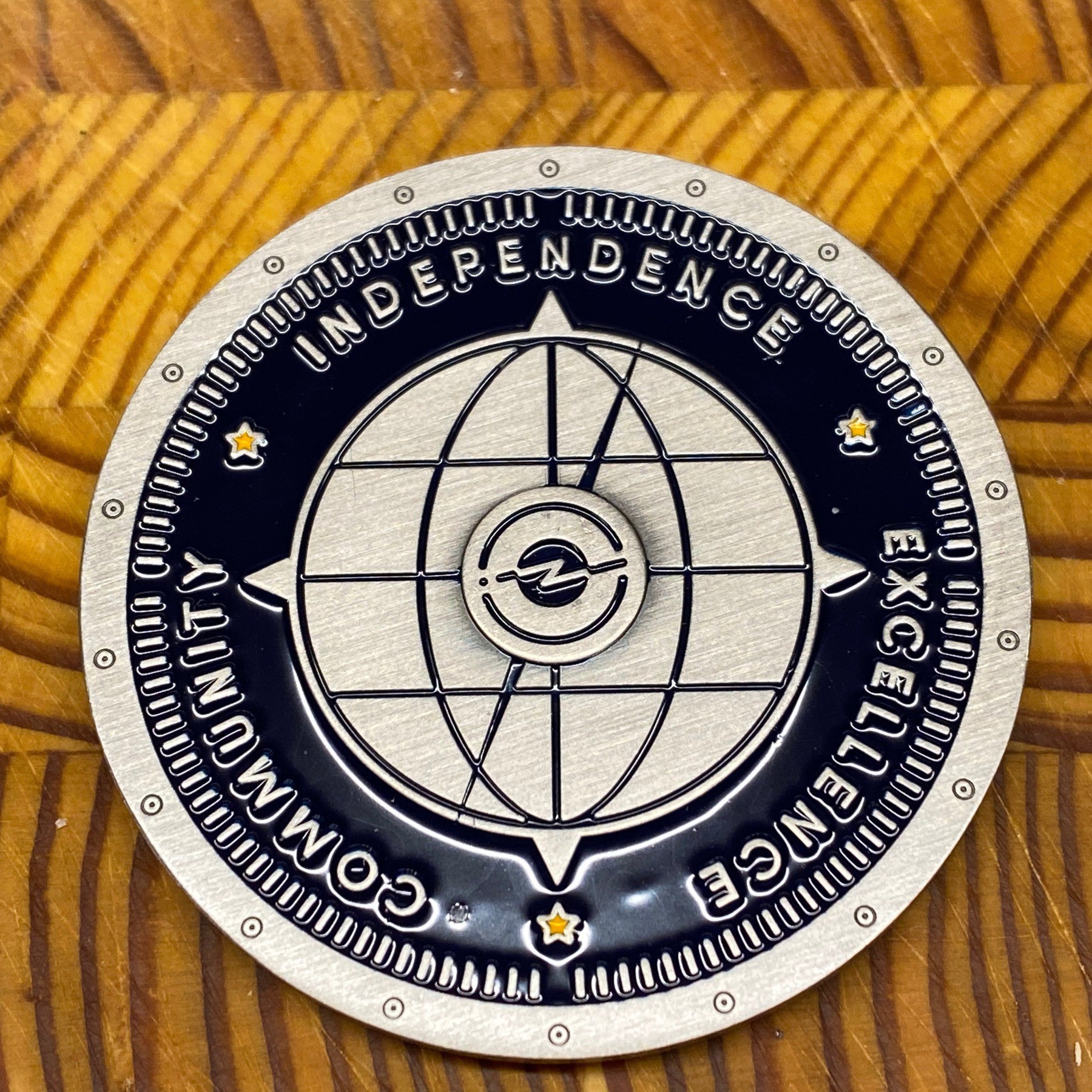 Radiotopia challenge coin.