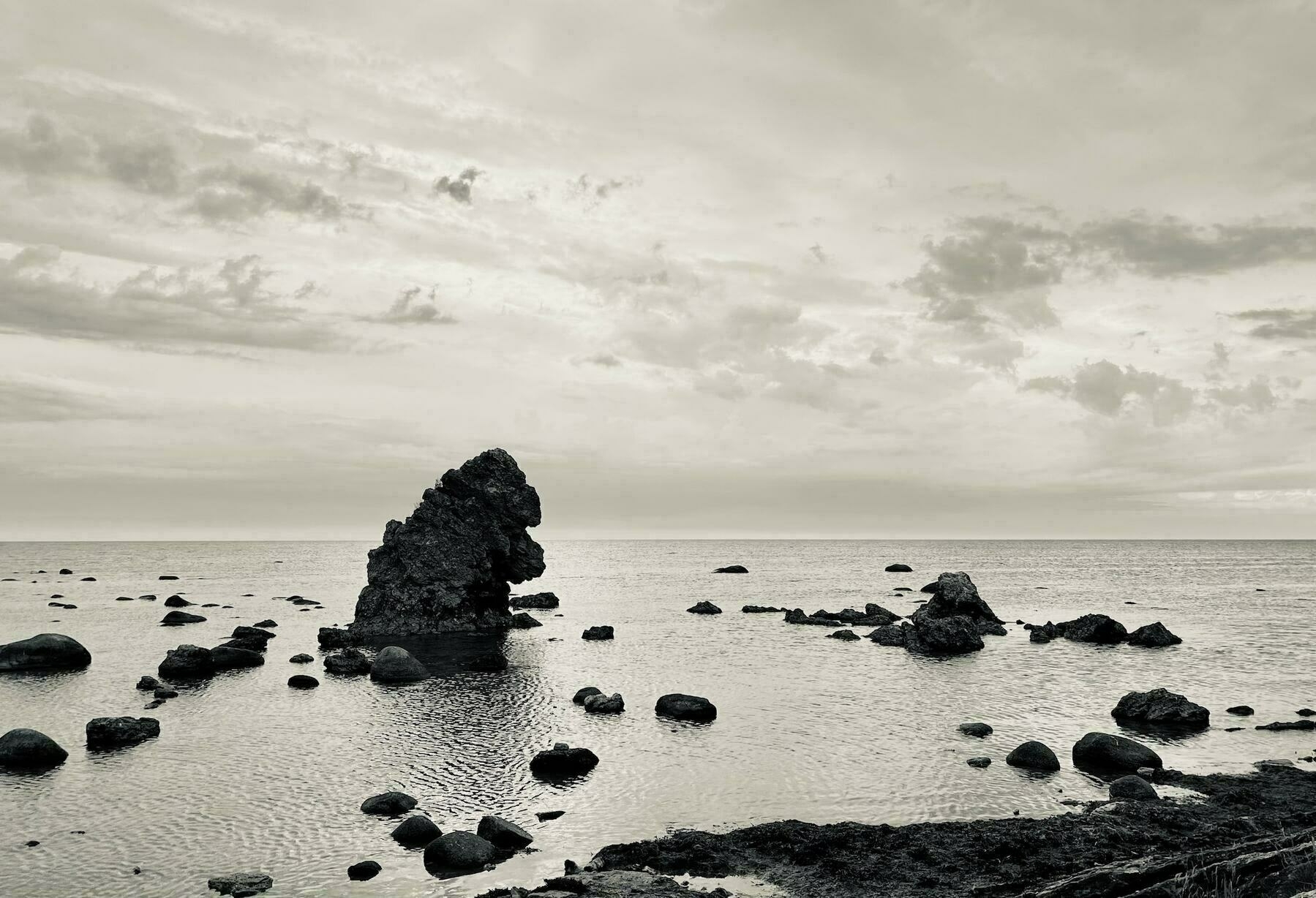 Rocks on a beach