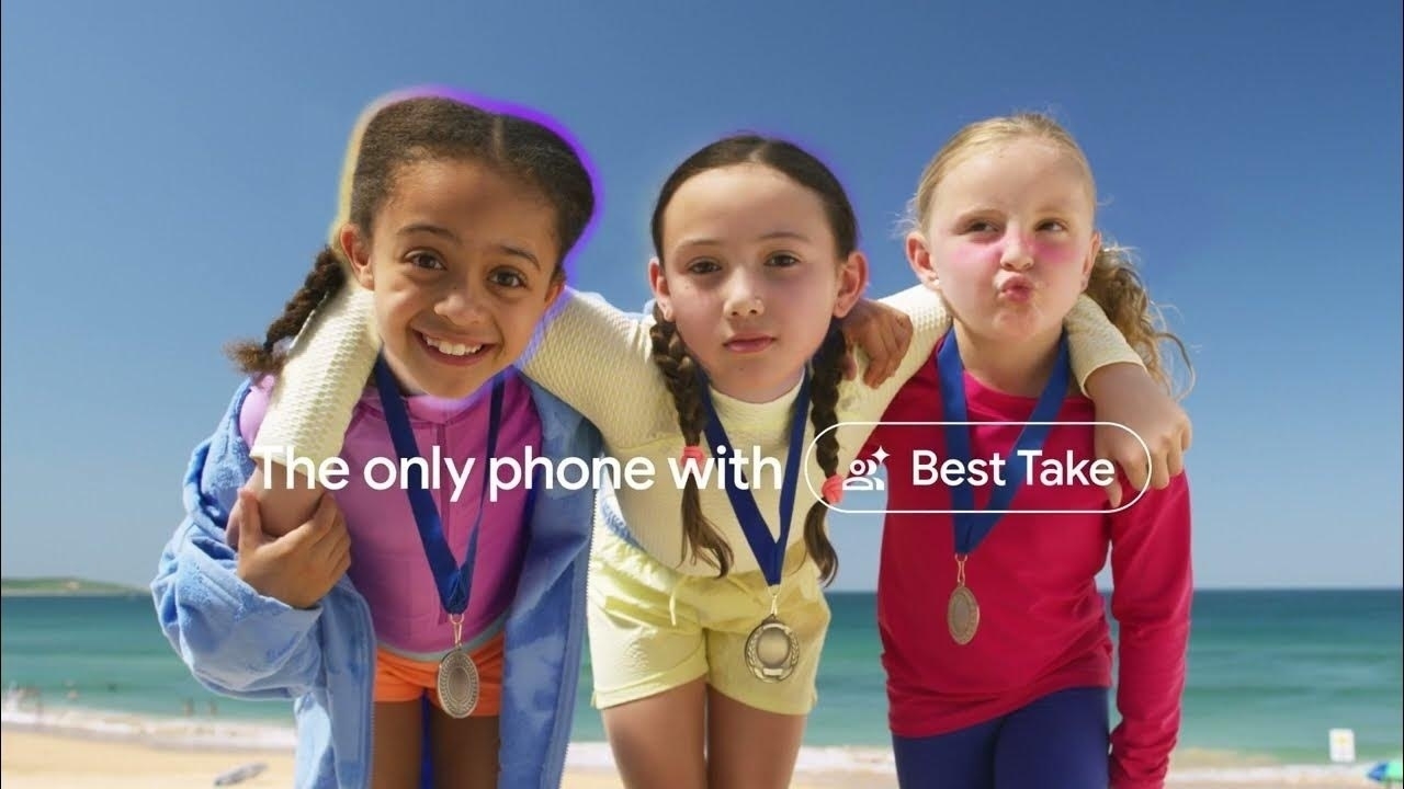 Google pixel best take advert