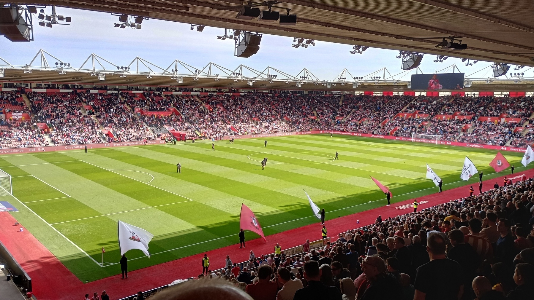 Saint Mary's stadium, home of Southampton FC