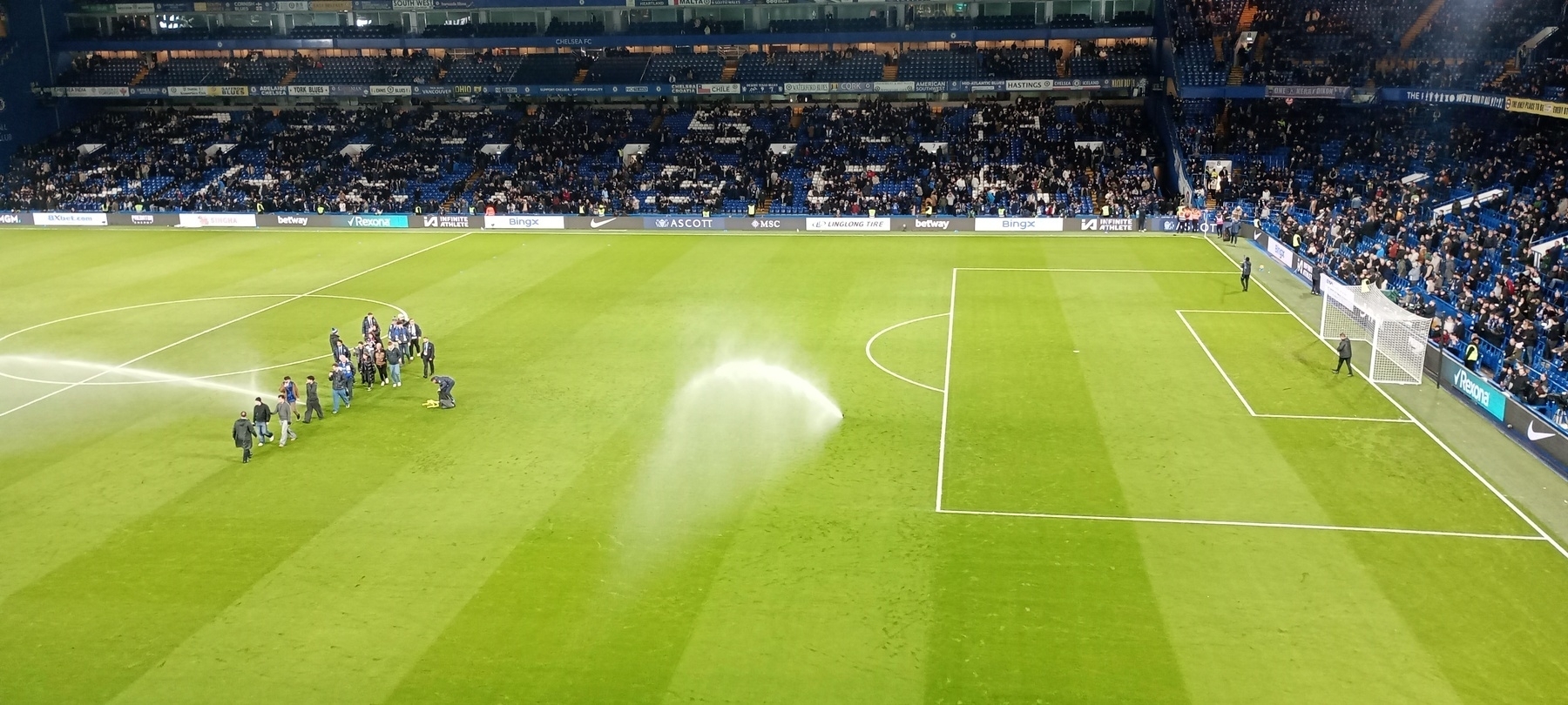 Stamford Bridge, before kick off