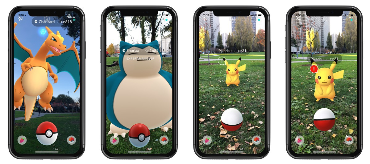 Pokémon GO Screenshots