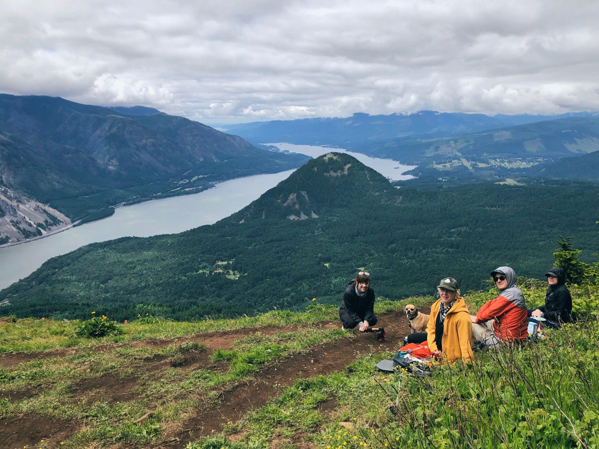 Lunch at the top