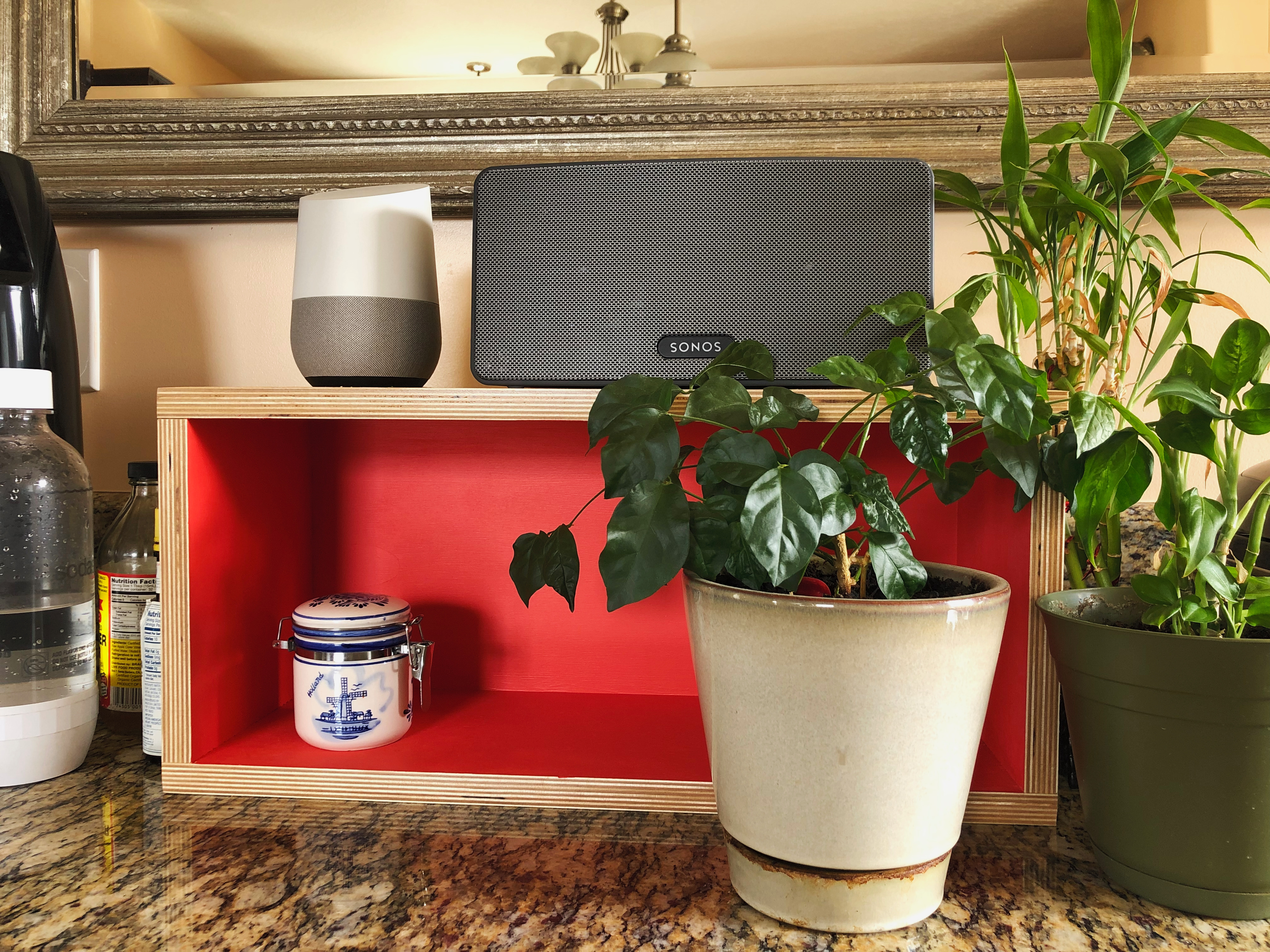Tabletop shelf/box