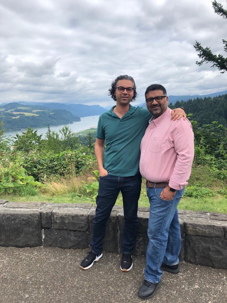 Us. Columbia River Gorge. July, 2019.