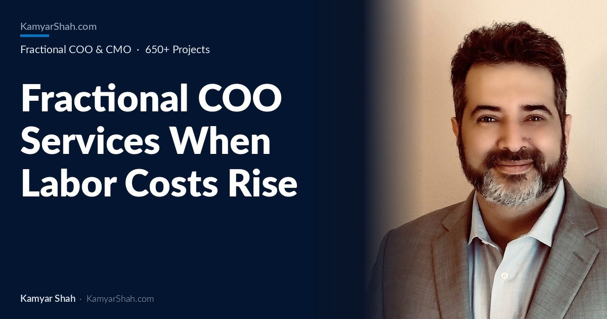 When a Fractional COO pays for itself when wages rise, Fractional COO answer