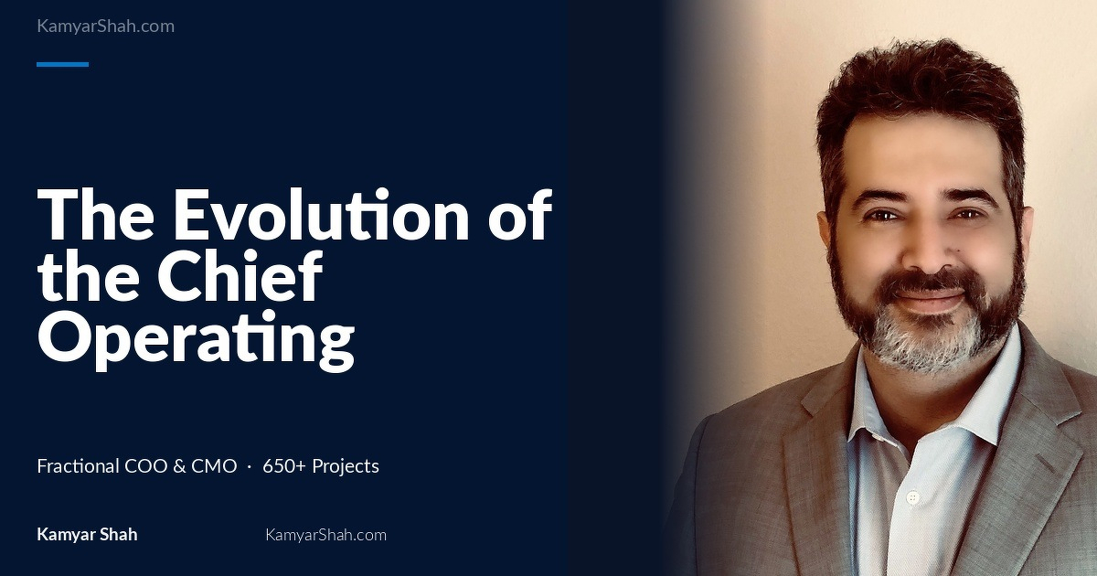 What the modern COO actually does, Fractional COO answer
