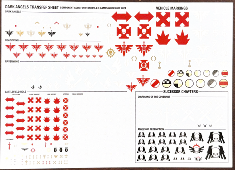 2024 Dark Angel Transfer Sheet.