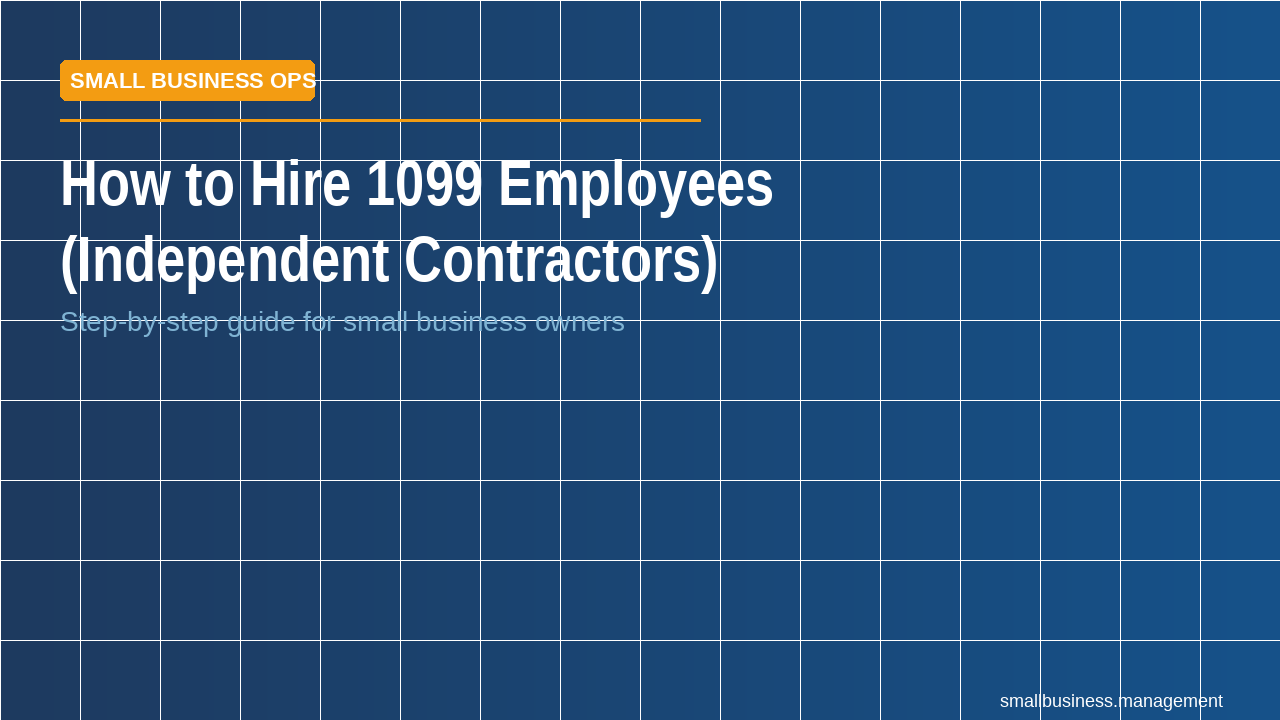 Misclassifying a 1099 contractor creates retroactive liability across payroll, benefits, and tax filings — not just an IRS pe