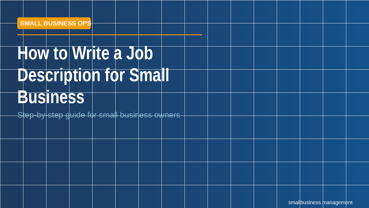 A bad job description attracts the wrong candidates and repels the right ones. The difference isn't writing skill — it's clar