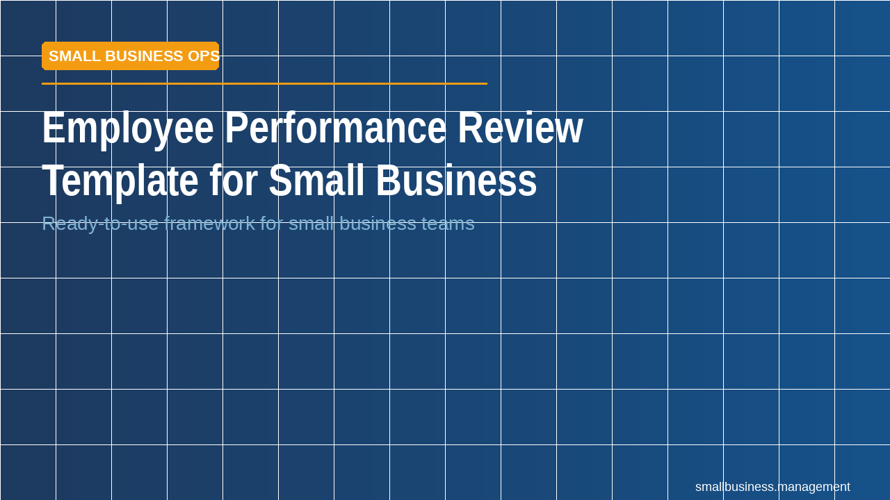 Performance reviews fail when they surprise people. The template that makes reviews a process — not an event — and actually i