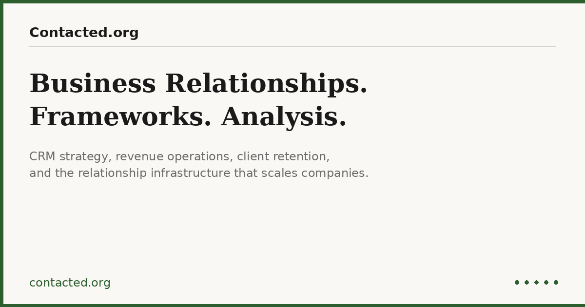Client retention fails when it's treated as a relationship task instead of an operational one. The companies with highest ret