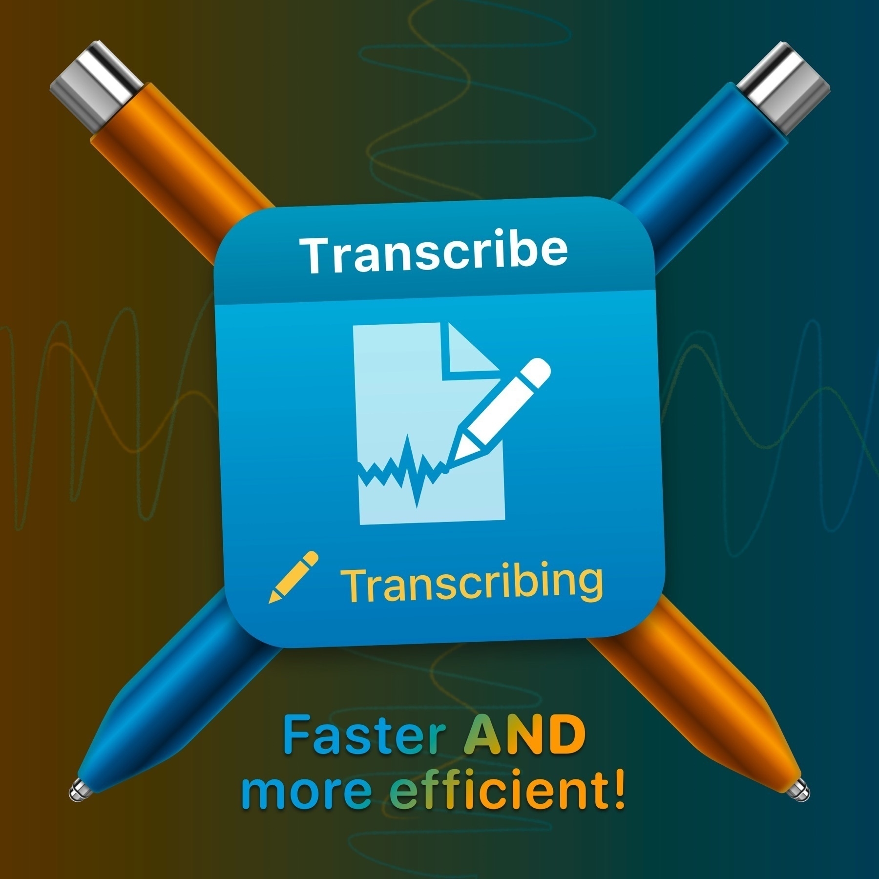 Transcribe block: Faster AND more efficient