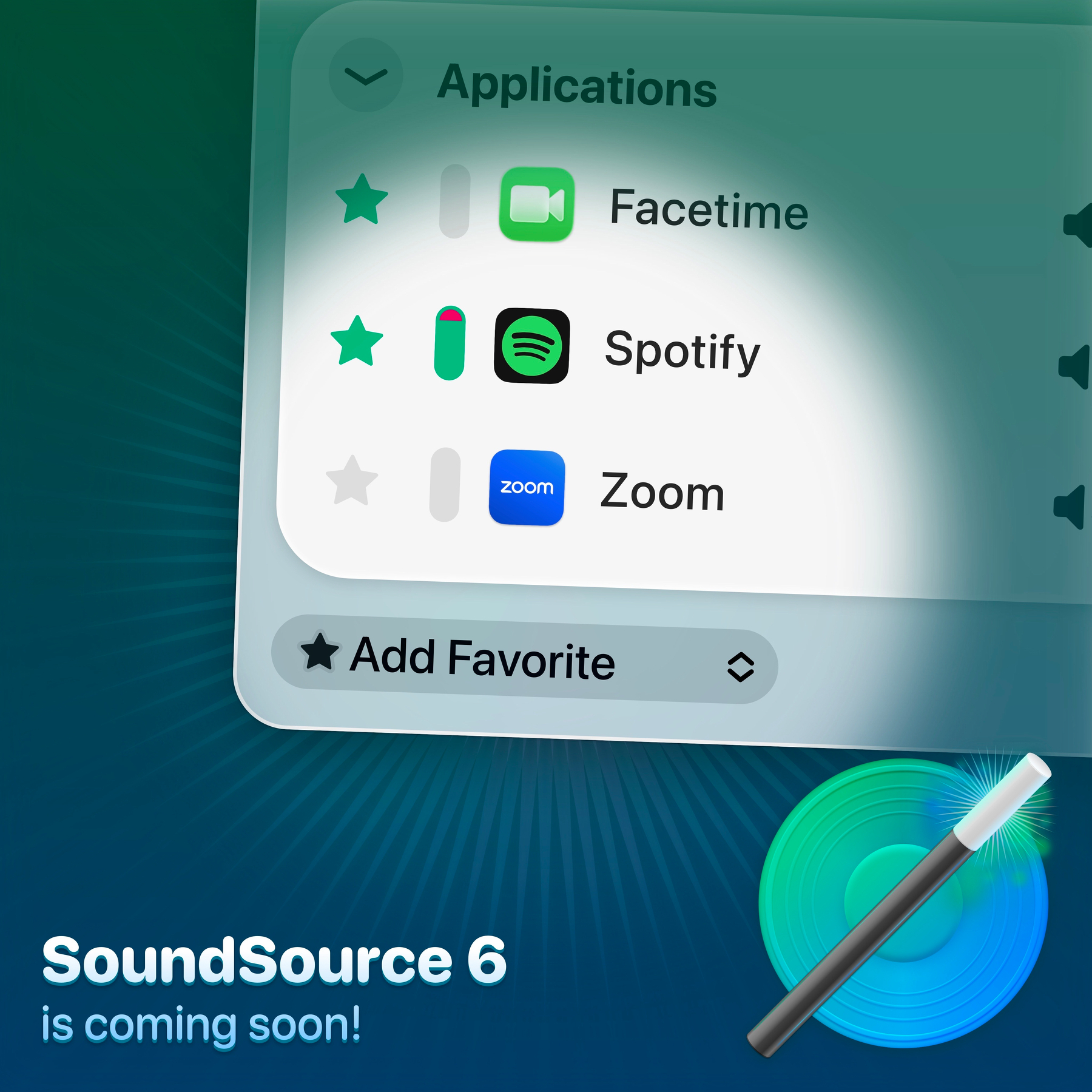 “SoundSource 6 is coming soon”