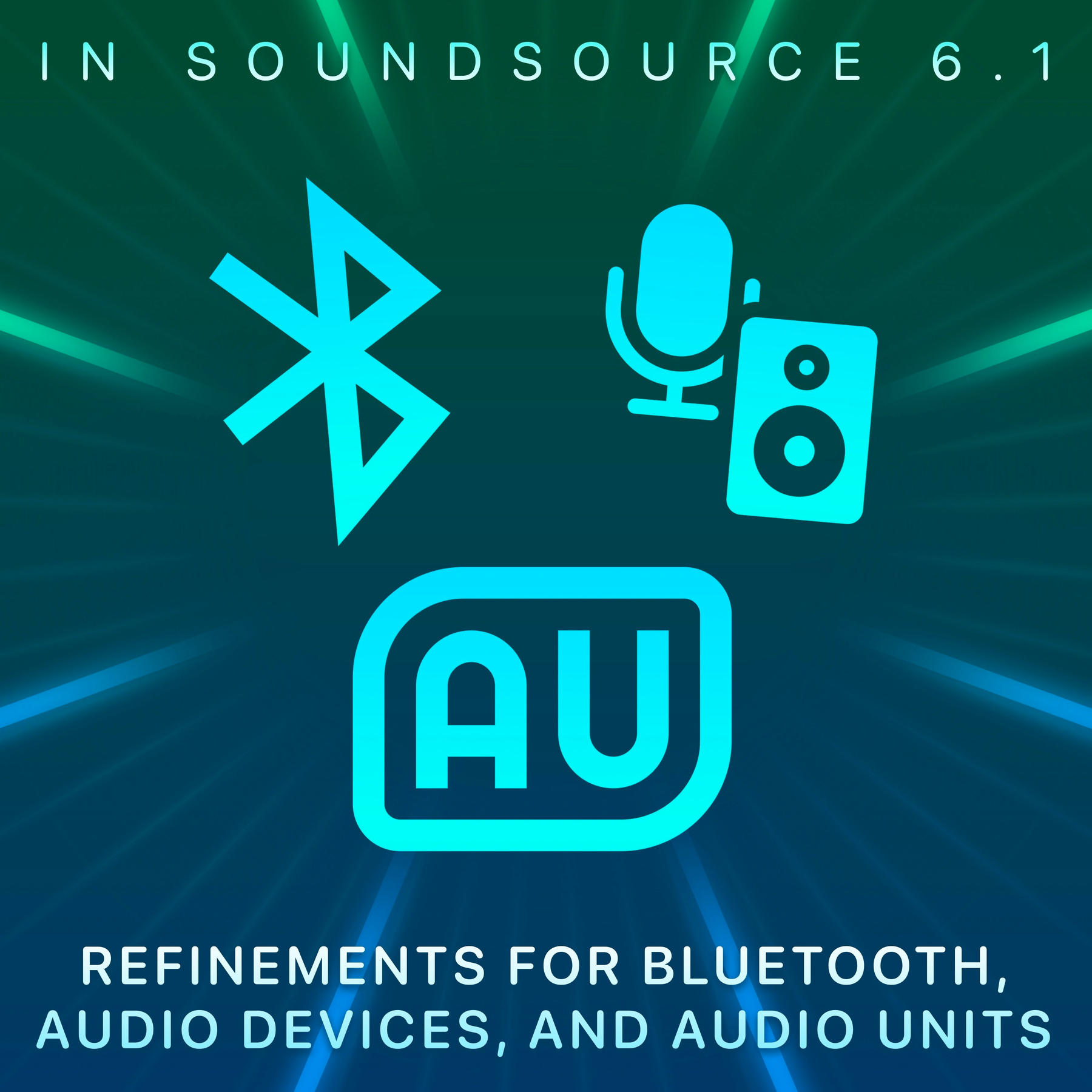 Refinements to Bluetooth, Audio Devices, and Audio Units