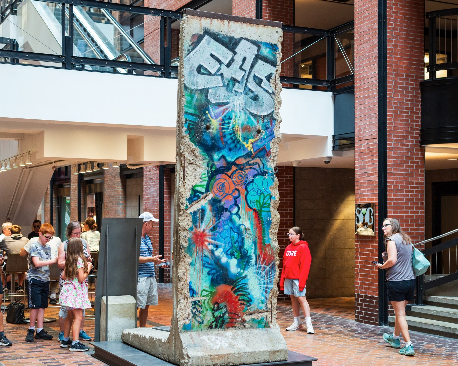 a chunk of the Berlin Wall