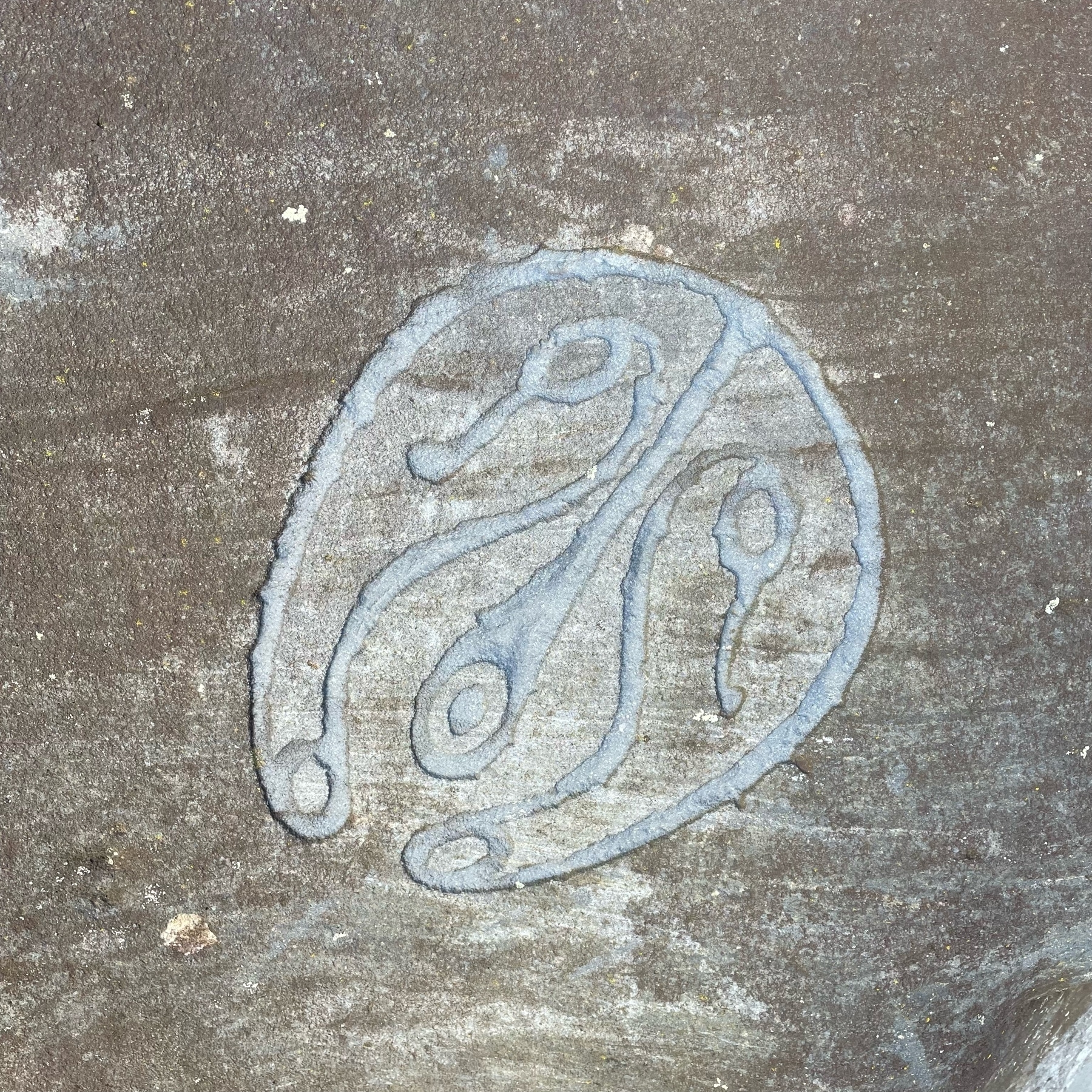 carving on rock