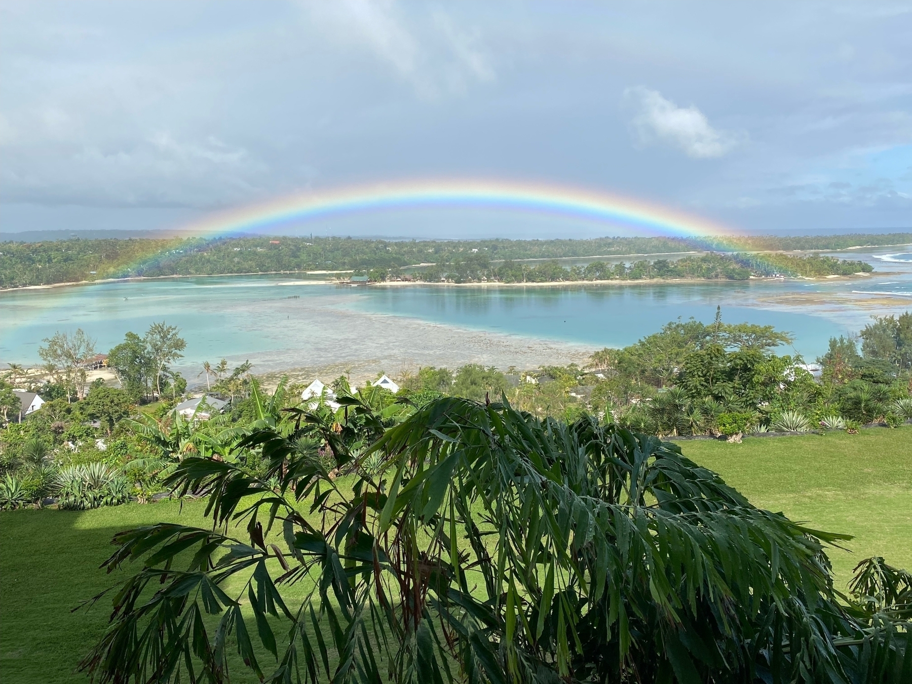 Rainbow over Port Vila