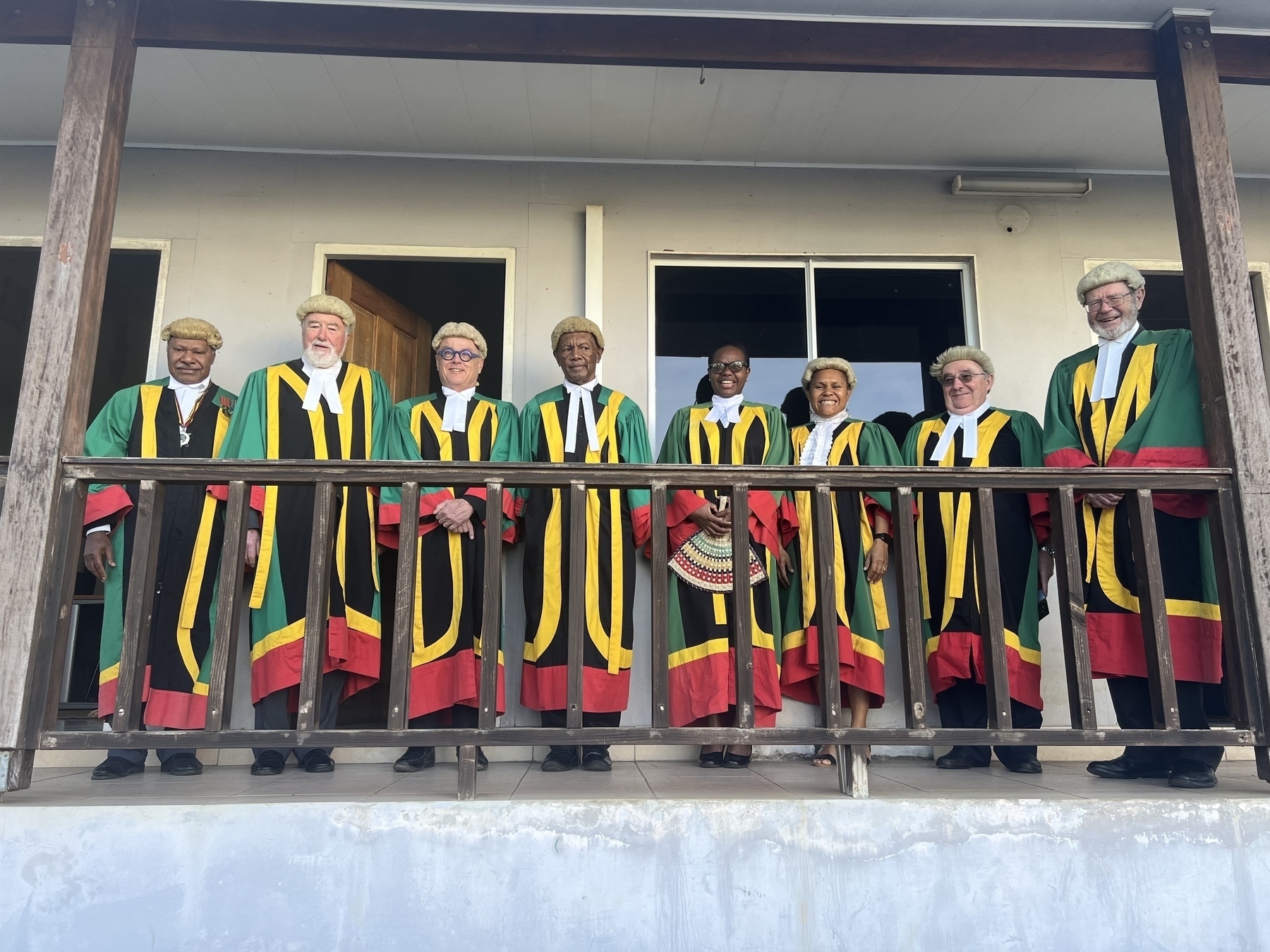 Bill and the Vanuatu Judges