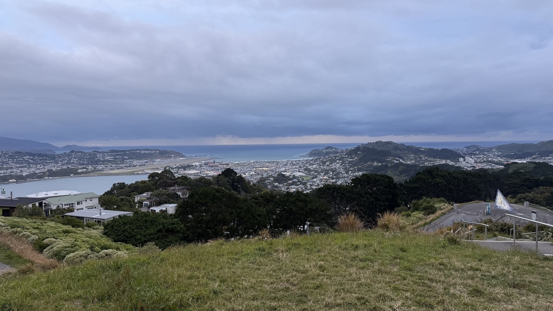 View south of Mt Victoria, Wellington 