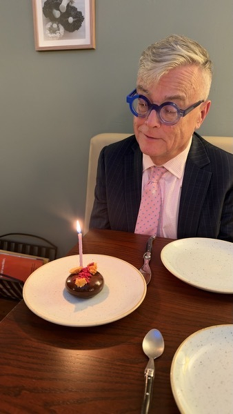 IMG_0234.jpeg Eighth Course - Birthday Candle!