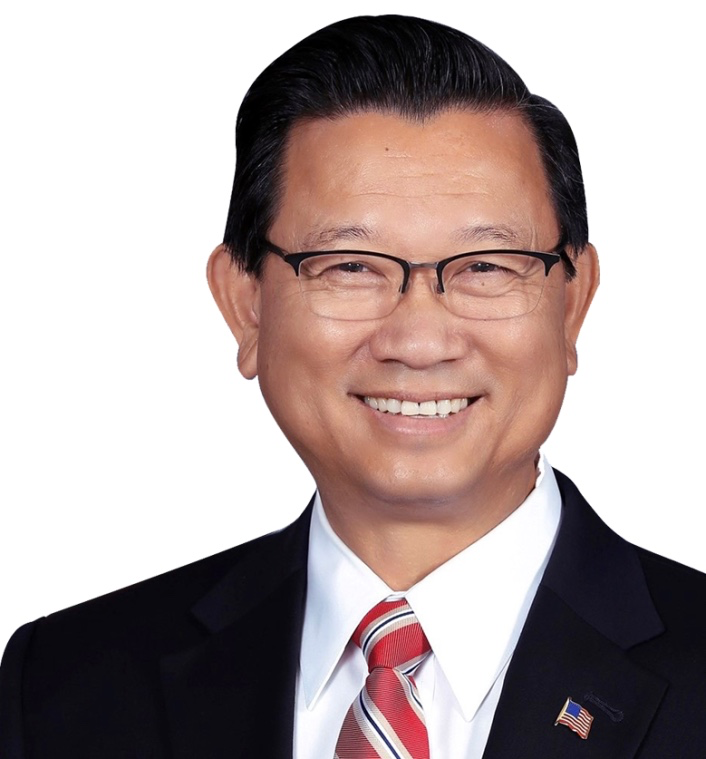 Orange County California Supervisor Andrew Do, accused of fraudulently directing millions of COVID-19 relief fund dollars to a non-profit that employs his daughter and subsequently used for personal expenses. 