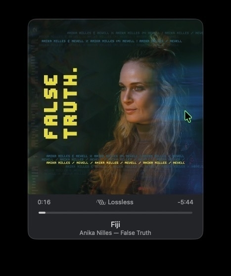 Fiji by Anika Nilles from the album False Truth released in 2025.