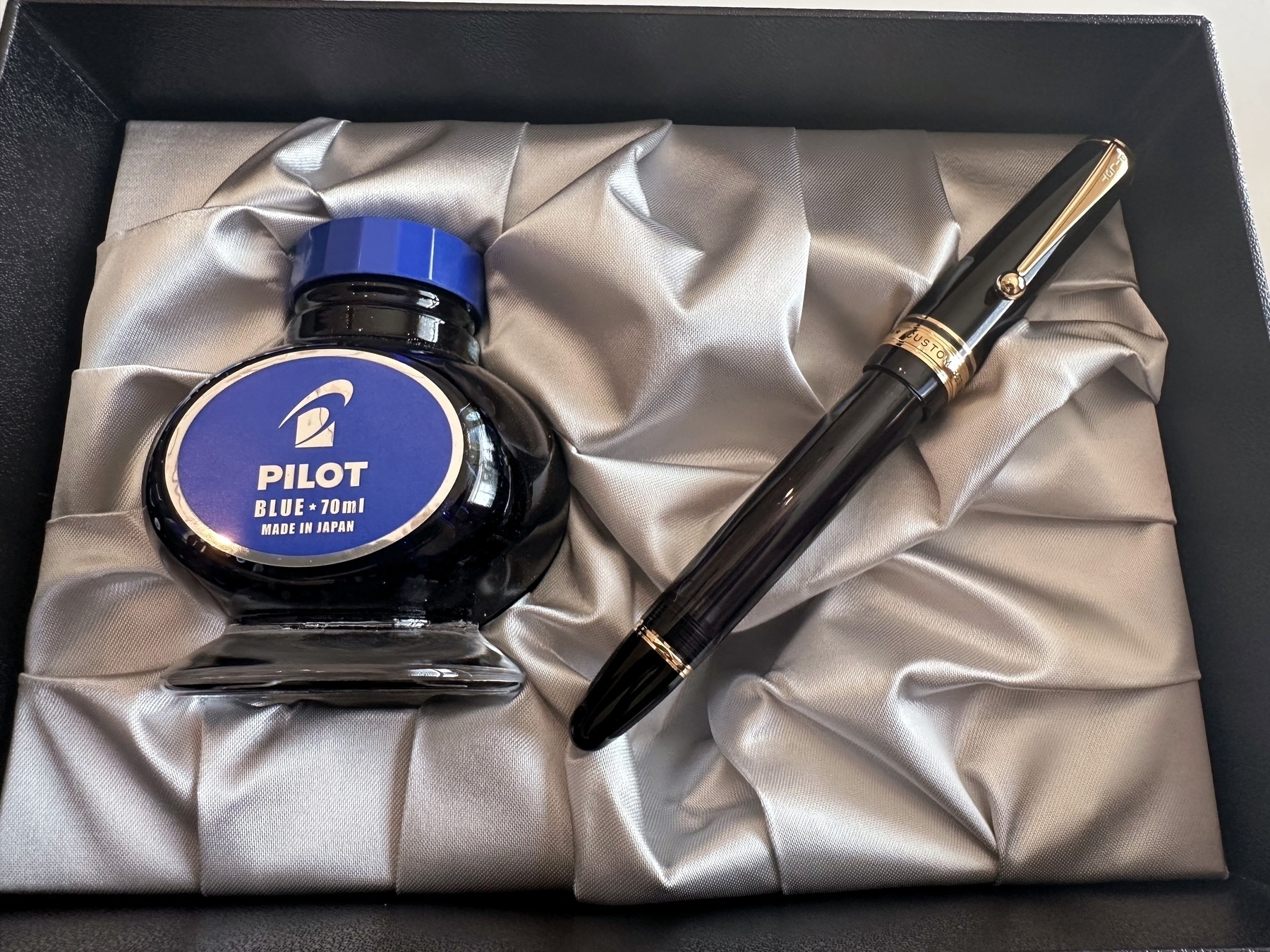 Fountain Pen and Ink Bottle in Box