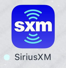 SiriusXM iOS app icon