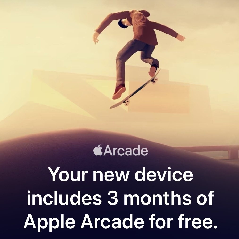 Apple Arcade offer