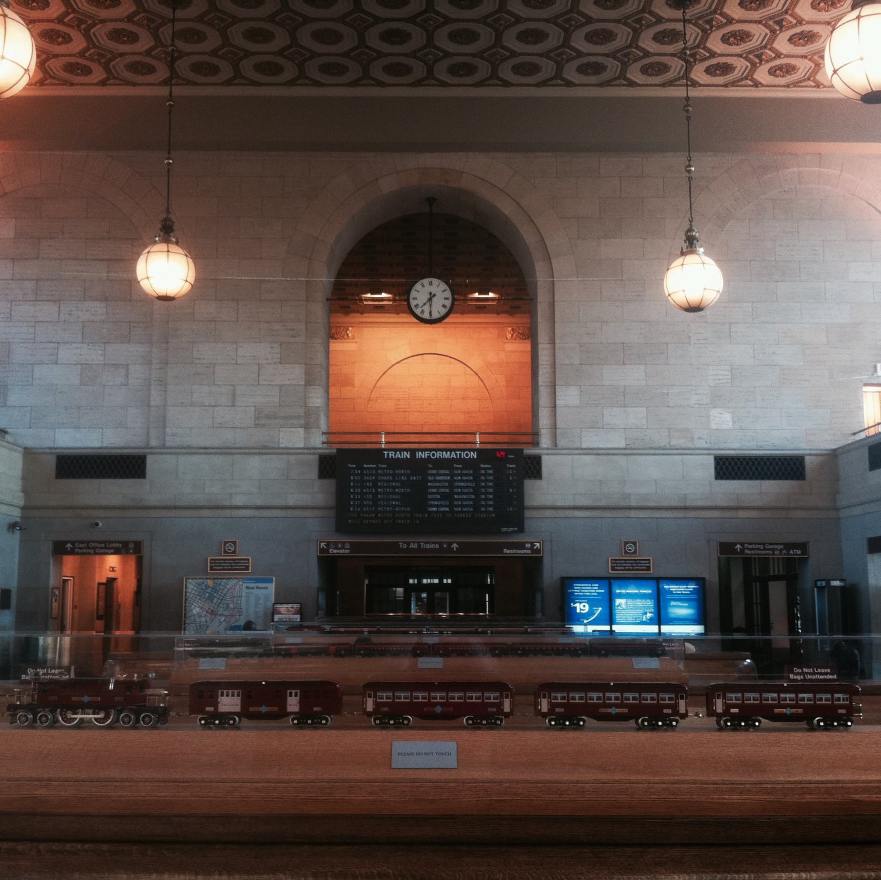 New Haven, CT train station. 
